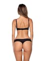 Oblečenie Podprsenka GOD SAVE QUEENS SECOND SKIN BRA WIRE-FREE GSQ.135.114 čierna