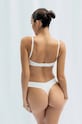 Abbigliamento GOD SAVE QUEENS slip brasiliani SECOND SKIN PANTY BRAZILIAN GSQ.135.125 bianco