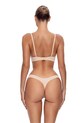 Ruházat GOD SAVE QUEENS tanga SECOND SKIN THONG GSQ.135.124 bézs
