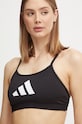 Športová podprsenka adidas Performance Aeroreact čierna JG1413
