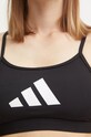 Športová podprsenka adidas Performance Aeroreact JG1413 čierna
