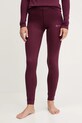 Jack Wolfskin legginsy funkcyjne Infinite Warm Planet friendly fioletowy A60325