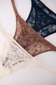 Одежда Стринги women'secret PACKS MY EVERDAY COLLECTION 3 шт 4938268 мультиколор