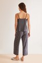 Pyžamo women'secret WEEKLY MERMAID 4758218 šedá