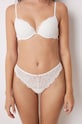 women'secret stringi FEMININE LACE koronka biały 8440030