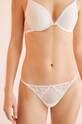 Стринги women'secret FEMININE NEW FLOCK мереживо білий 8440003