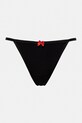 HUGO tanga 3-pack 50527216 negru AW24
