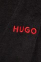 HUGO halat de baie din bumbac negru 50502745