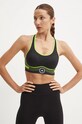 adidas by Stella McCartney biustonosz sportowy TruePace bez fiszbinów czarny IZ0171