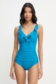 Aqua Speed strój kąpielowy jednoczęściowy damski niebieski LYDIA