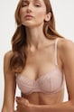 Calvin Klein Underwear biustonosz tkanina różowy 000QF7841E