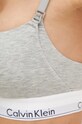 Одяг Бюстгальтер для годування Calvin Klein Underwear 000QF7905E сірий