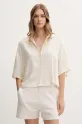 Calvin Klein Underwear pantaloni scurți de pijama 000QS7275E bej SS25