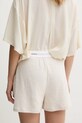 Îmbrăcăminte Calvin Klein Underwear pantaloni scurți de pijama 000QS7275E bej