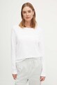 Oblečení Bavlněné pyžamo Calvin Klein Underwear 000QS7425E bílá