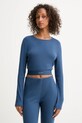 Лонгслів Calvin Klein Underwear slim блакитний 000QS7217E