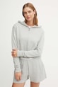 Пижамная кофта Calvin Klein Underwear трикотаж серый 000QS7270E