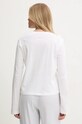 Odzież Calvin Klein Underwear longsleeve bawełniany lounge 000QS7332E biały