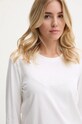 Calvin Klein Underwear longsleeve bawełniany lounge biały 000QS7332E