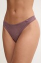 Tangá Calvin Klein Underwear tangá fialová 000QF6878E