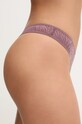Tangá Calvin Klein Underwear 000QF6878E fialová AW24