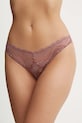 Gaćice Calvin Klein Underwear pletivo ljubičasta 000QF7927E