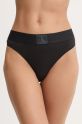 Стринги Calvin Klein Underwear трикотаж чёрный 000QF7967E