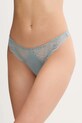 Стринги Calvin Klein Underwear кружево серый 000QF8093E