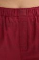 Calvin Klein Underwear pantaloni de bumbac burgundia 000QS7246E