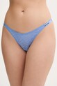 Стринги Calvin Klein Underwear кружево голубой 000QD5154E
