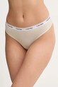 Calvin Klein Underwear brazyliany drobny wzór beżowy 000QD5246E