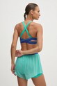 Odzież Reebok biustonosz sportowy Team 100205710 turkusowy