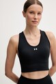 Under Armour biustonosz sportowy Vanish Seamless czarny 1384419