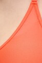 Under Armour biustonosz sportowy Crossback 1386424 pomarańczowy