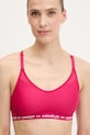 Sportovní podprsenka Under Armour Crossback růžová 1386424