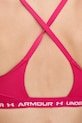 Sportovní podprsenka Under Armour Crossback 1386424 růžová