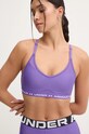 Under Armour biustonosz sportowy Crossback fioletowy 1386424