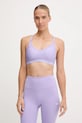 Under Armour biustonosz sportowy Crossback bez fiszbinów fioletowy 1386424