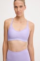 Under Armour biustonosz sportowy Crossback fioletowy 1386424