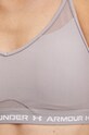 Športová podprsenka Under Armour Crossback 1386424 sivá