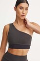 Calvin Klein Performance biustonosz sportowy melanż czarny 00GWF4K119