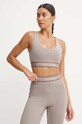 Sportovní podprsenka Calvin Klein Performance jemně vyztužené šedá 00GWF4K115