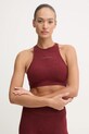 Спортивний бюстгальтер Calvin Klein Performance меланж бордо 00GWF4K101