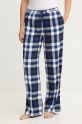 Tommy Hilfiger pantaloni de pijama fund bleumarin UW0UW05579