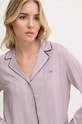 Pyžamová košile Tommy Hilfiger bílá UW0UW05635