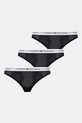Tanga Tommy Hilfiger 3-pack tanga námořnická modř UW0UW05532