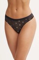 Tanga Tommy Hilfiger tanga černá UW0UW05541