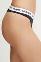 Tommy Hilfiger stringi UW0UW05616 czarny AW24