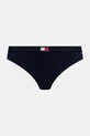 Oblečenie Tommy Hilfiger tangá dámske bavlnené s elastanom 5-pak UW0UW05642 tmavomodrá