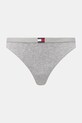 Tommy Hilfiger tangá dámske bavlnené s elastanom 5-pak čierna UW0UW05642